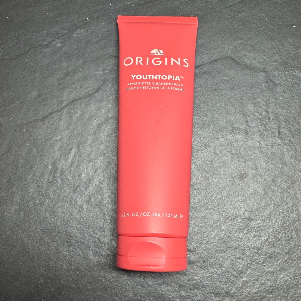Origins Youthtopia Apple Butter Cleansing Balm 4.2oz Face Wash Shea Butter 80Z7